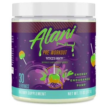Alani Nu Pre Workout Powder | Amino Energy Boost | Endurance Supplement | Sugar Free | 200mg Caffein...