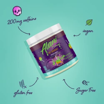 Alani Nu Pre Workout Powder with 200mg Caffeine for Energy