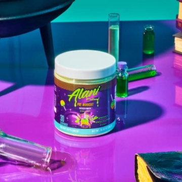 Alani Nu Pre Workout Powder with 200mg Caffeine for Energy