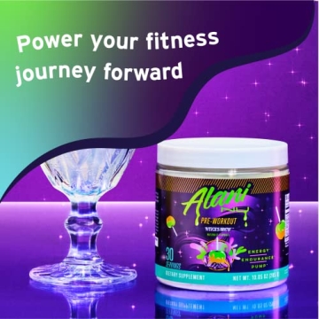 Alani Nu Pre Workout Powder with 200mg Caffeine for Energy