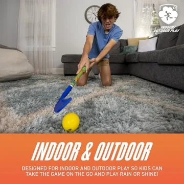 Franklin Sports NERF Proshot Kids Hockey Set for Ages 1-8