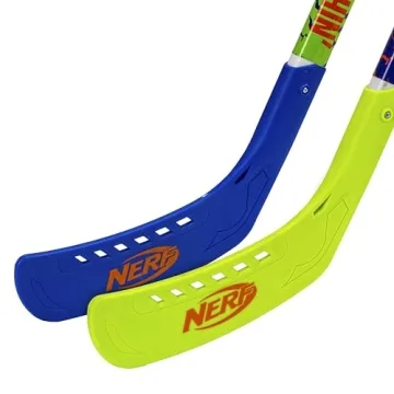 Franklin Sports NERF Proshot Kids Hockey Set for Ages 1-8
