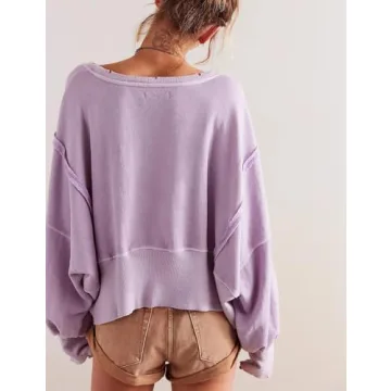 Yuemengxuan Women’s Y2K Oversized Sweatshirt for Trendy Style