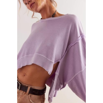 Yuemengxuan Women’s Y2K Oversized Sweatshirt for Trendy Style