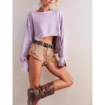 Yuemengxuan Women’s Y2K Oversized Sweatshirt for Trendy Style