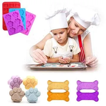 FineGood Silicone Candy Chocolate Molds for Creative Baking