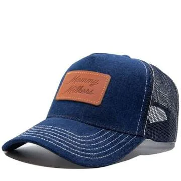 Visibly Toxic Mommy Milkers Denim Hat - Fun Mom Gift