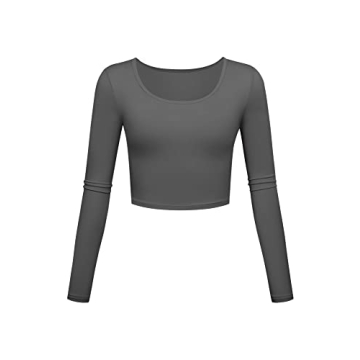 Long Sleeve Crop Top for Women - Cute & Comfy Fit