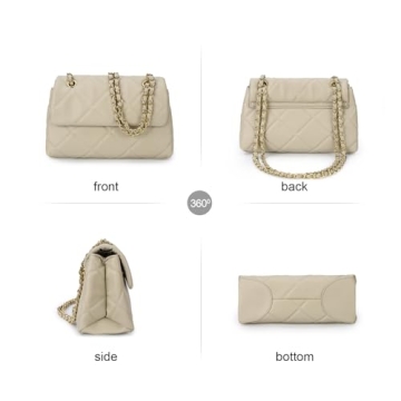 Chic Gladdon Quilted Crossbody Bag for Everyday Use