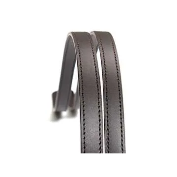 byhands Brown Leather Purse Handles - Versatile & Durable