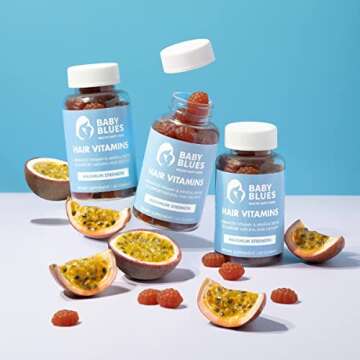 Baby Blues Vitamins for Postpartum Hair Loss - Biotin & Collagen