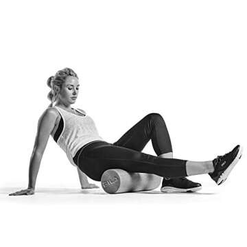 FILA Accessories Foam Roller, Blue, 18"