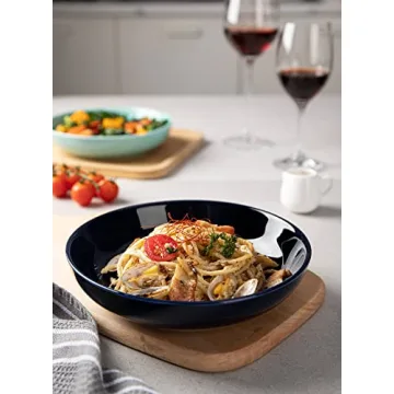 Sweese Colorful Pasta Bowls Set for Serving Dinner and Salad