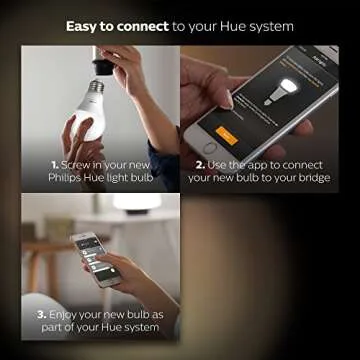 Philips 453100 Hue White A19 2-Pack 60W Equivalent Dimmable LED Smart Bulb (Compatible with Amazon Alexa, Apple HomeKit, and Google Assistant), Soft White, Standard - 2 Pack