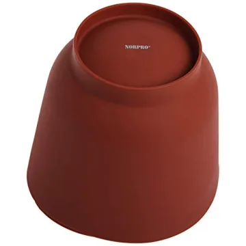 Versatile Norpro 3 Piece Silicone Bowl Set for Home Use