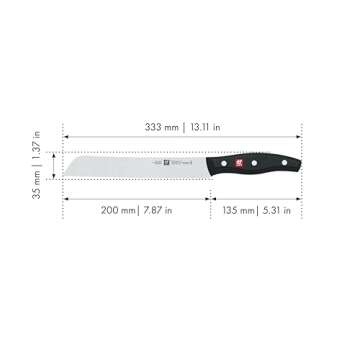 ZWILLING 8-inch Signature Bread Knife - Razor-Sharp, Durable