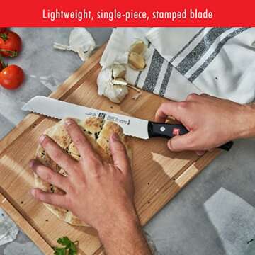 ZWILLING 8-inch Signature Bread Knife - Razor-Sharp, Durable