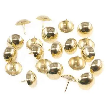 Keadic 100Pcs Antique Upholstery Tacks for DIY Projects