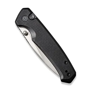 CIVIVI Altus Pocket Knife with Button Lock and Nitro-V Blade