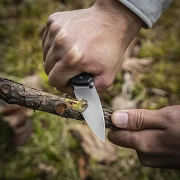CIVIVI Altus Pocket Knife with Button Lock and Nitro-V Blade