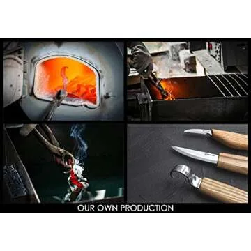 BeaverCraft S13 Wood Carving Tools Set - Perfect for Beginners!