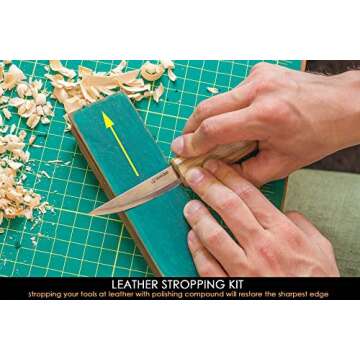 BeaverCraft S13 Wood Carving Tools Set - Perfect for Beginners!