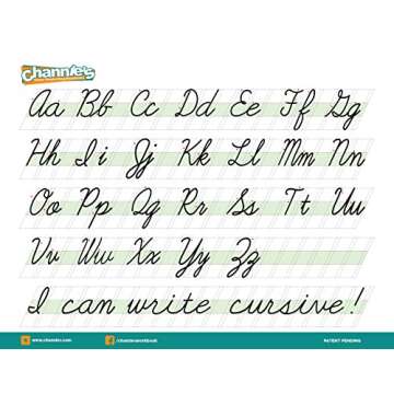 Channie’s Quick & Neat Cursive Handwriting 250 pages count front and back, 8,5” x 11”