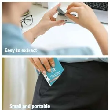 Natural Face Oil Blotting Paper - Bamboo Charcoal 100 Counts