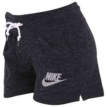 Nike Gym Vintage Women's Shorts (Large, Black 010)