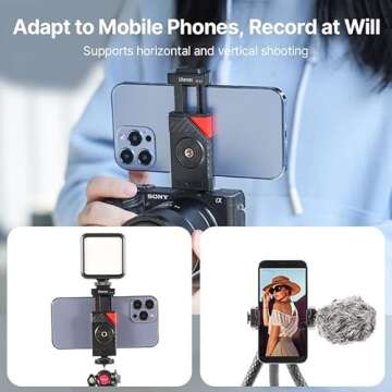 ULANZI FT-01 Flexible Tripod Stand - Durable Phone Holder