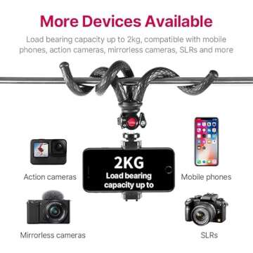 ULANZI FT-01 Flexible Tripod Stand - Durable Phone Holder