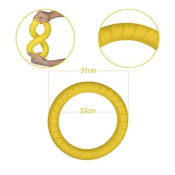 Nollary Dog Toy Ring - Water Floating Fun for Dogs