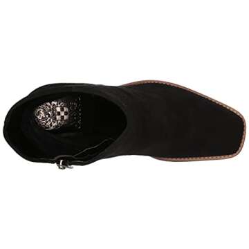 Vince Camuto Women's Footwear Women's Eshera Casual Bootie Ankle Boot, Black, 7.5