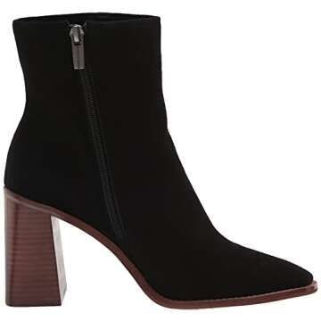 Vince Camuto Women's Footwear Women's Eshera Casual Bootie Ankle Boot, Black, 7.5