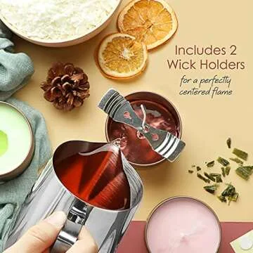 Hearth & Harbor Soy Candle Making Kit for DIY Candles