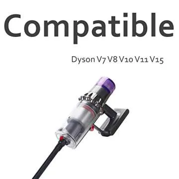 Flexible Crevice Tool for Dyson V7 V8 V10 V11 V15 Cordless Vacuum, Hose Attachment for Dryer Vent, Car Detailing, Corners and Gaps Cleaning - 17 Inches