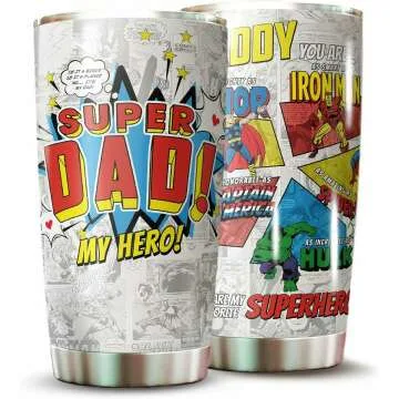 Super Dad Tumbler - Great Gifts for Father's Day