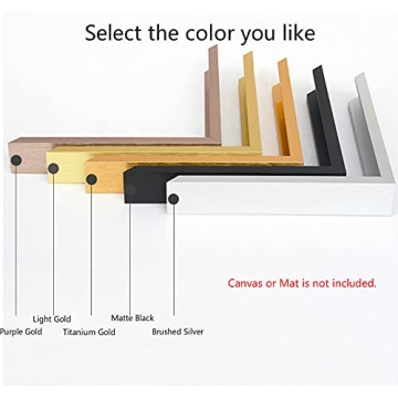 DIY Metal Floating Frame for 24X36 Canvas Art