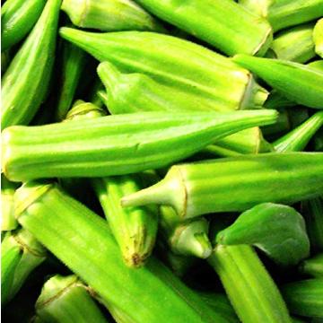 100 Clemson Spineless Okra Seeds for Planting - Non-GMO Heirloom Garden Seeds
