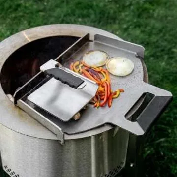 Breeo Griddle Press - Heavy-Duty Stainless Steel Cooking Tool