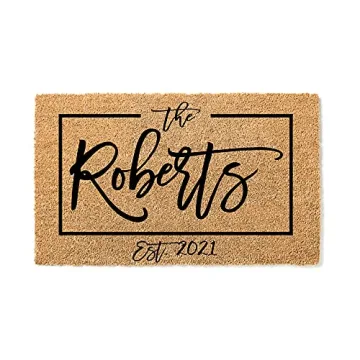 Customizable Eco-Friendly Doormat for Any Occasion