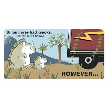 Dinosaurs in Trucks Fun Board Book by Sandra Boynton