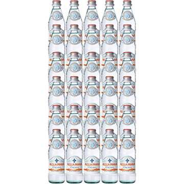 Acqua Panna Toscana Spring Water, 8.45oz Glass Bottle (Pack of 30, Total of ‭253.5‬ Fl Oz)
