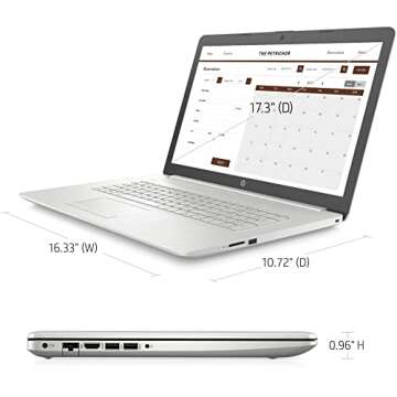 HP 2022 17.3" HD+ Intel Core i3 Laptop with 1TB SSD