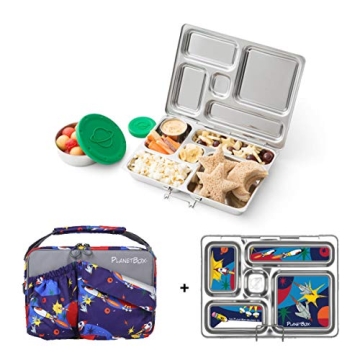 Eco-Friendly Stainless Steel Bento Lunch Box PlanetBox Rover