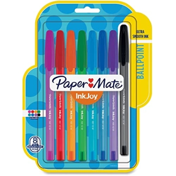 Paper Mate InkJoy Assorted Color Ballpoint Pens 8 Count
