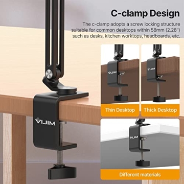 Versatile iPad Holder for Desks and Beds