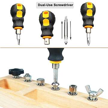 14 Pcs Montessori Screwdriver Set for Kids Ages 3 and Up