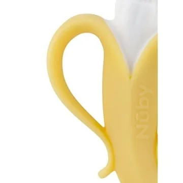 Nuby NanaNubs Banana Massaging Toothbrush for Teething Babies