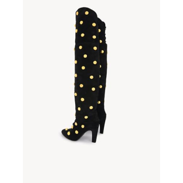 Fashionable Studded Over the Knee Boots for Women